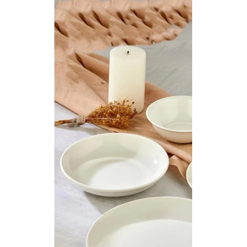 Cok 6lı Porselen 20cm Yemek Tabağı