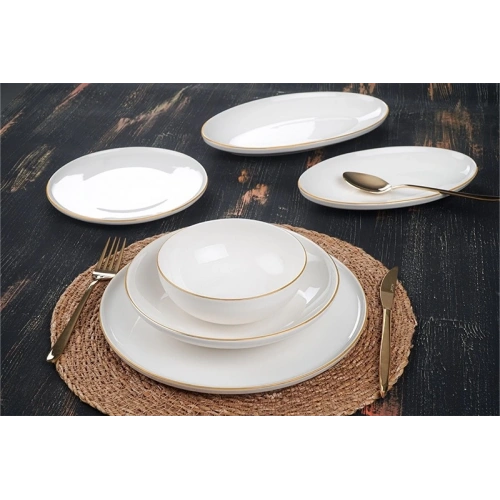 Acar 27 Parça Porselen Yemek Seti