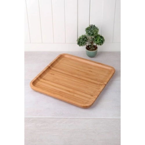 Bls Bambu 25cm Kare Tabak