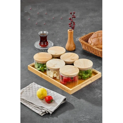 Cok 6lı Cam Kahvaltılık