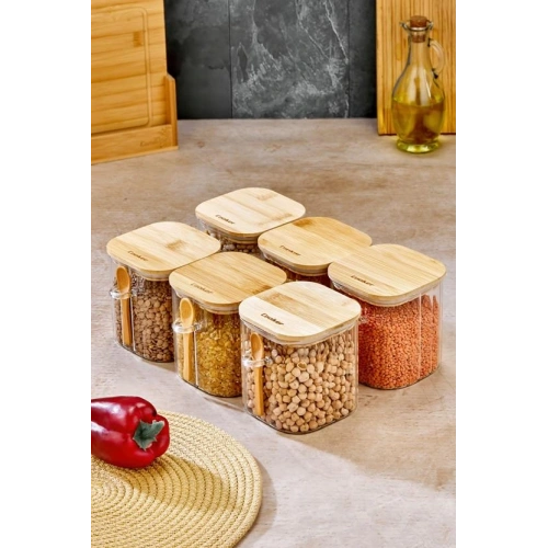 Cok Cam 10cm Kaşıklı Kavanoz