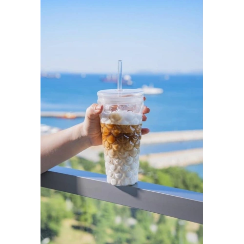 Acar Pipetli Cam Şişe 500cc