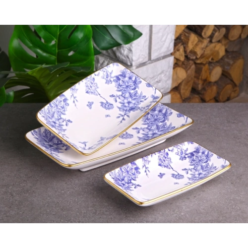 Gnl Spring 3lü Kayık Tabak