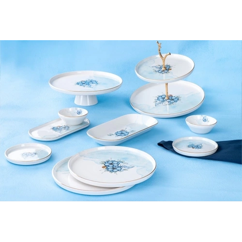 Acar Mirosa Porselen 21 Parça Brunch Seti