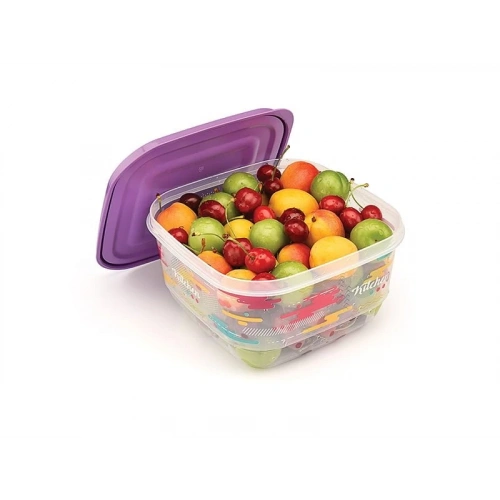 Ucs Trendy Kare Saklama Kabı 22xx12cm.3.6cm