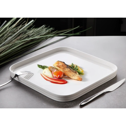 Gnl Porselen Kare Tabak 28x28x2cm