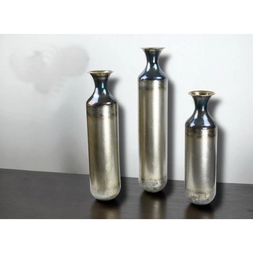 Gnl Metal Vazo 15x62cm