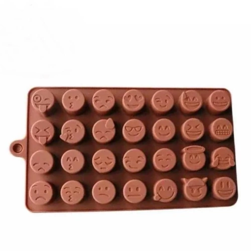 Epx Silikon Emoji Çikolata Kalıbı 18x11cm