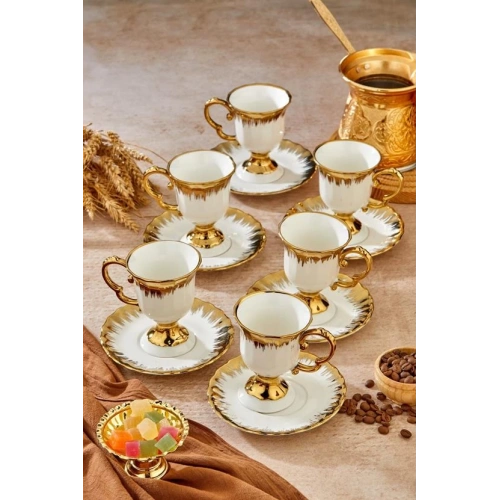 Cok Porselen Kahve  Fincan Seti
