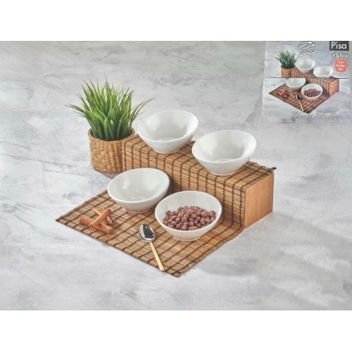 Cok Porselen 14cm 4lü Kase Seti