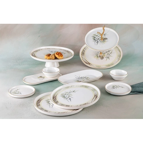 Acar Botany Porselen 21 Parça Brunch Seti