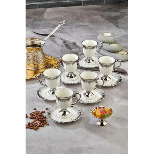 Cok Porselen Kahve  Fincan Seti