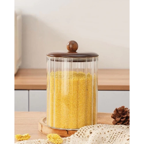 Mien Akasya Kapaklı 1550cc Cam Kavanoz