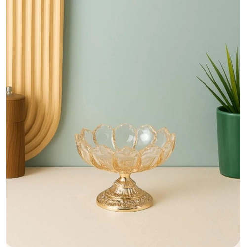 Dnr Çizgili Desen Cam Meyvelik