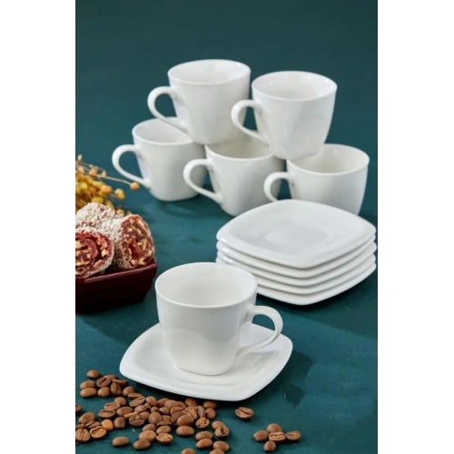 Cok Porselen 6lı Kahve Seti