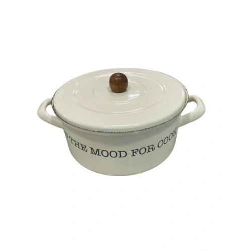 Mien Emaye 20cm Kısa Tencere