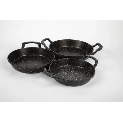 Sık Döküm 18-20-22cm 3lü Sahan Set