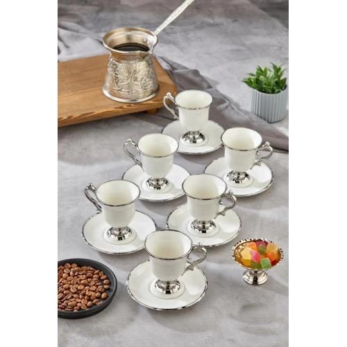 Cok Porselen Kahve  Fincan Seti