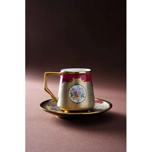 Acar Porselen 6lı Kahve Seti