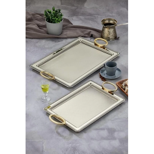 Cok Dikdörtgen 2li Tepsi