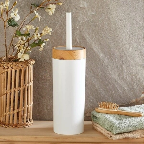 Bs Wc Fırça Ahşap Görünümlü