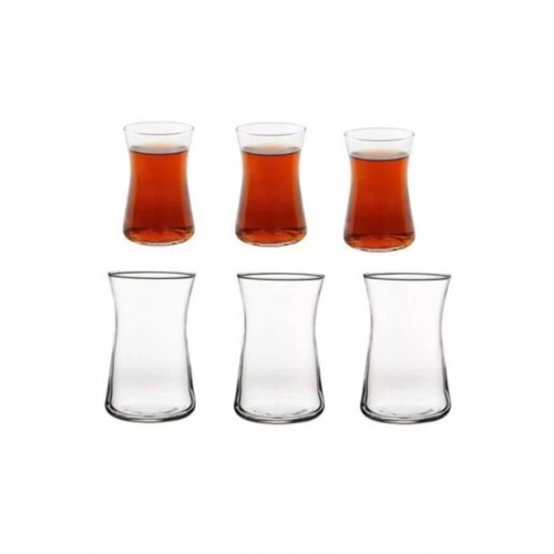 42361-6X12-Heybeli Çay Bardak 170cc