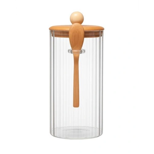 Mien Kaşıklı Cam Kavanoz 1350cc