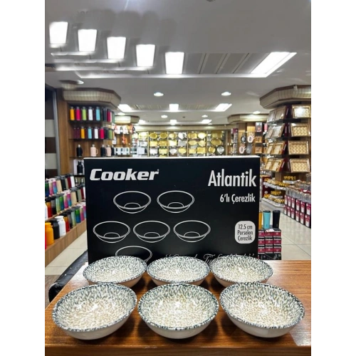 Cok Porselen 12.5cm Atlantik Kase