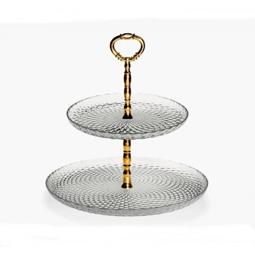 Sigma Tolede 2 Katlı Tabak 26+19cm