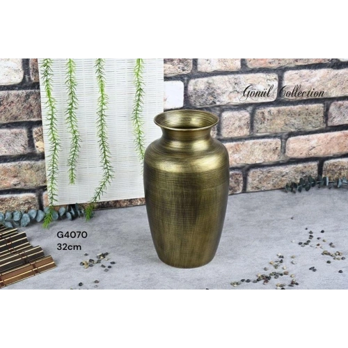 Gnl Metal Vazo 17x31cm