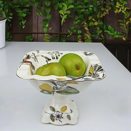 Ksv Porselen Kare Kase 23x23x17cm