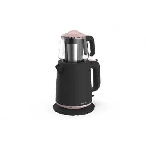 Sunny Pasha Çaycı Siyah/Rose Gold 2200W