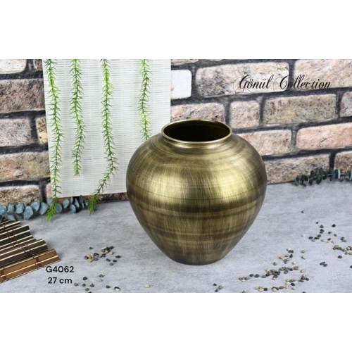 Gnl Metal Vazo 28x27cm