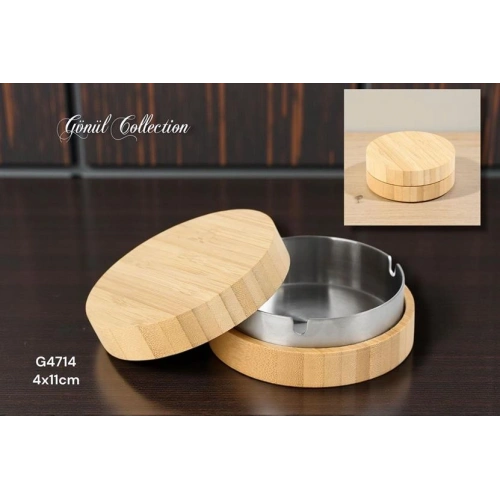 Gnl Bambu Kapaklı Küllük