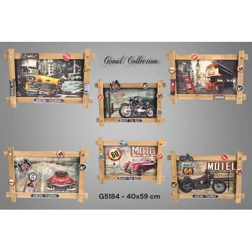 Gnl Metal Duvar Süsü