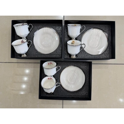 Cok Porselen 2li Kahve Seti