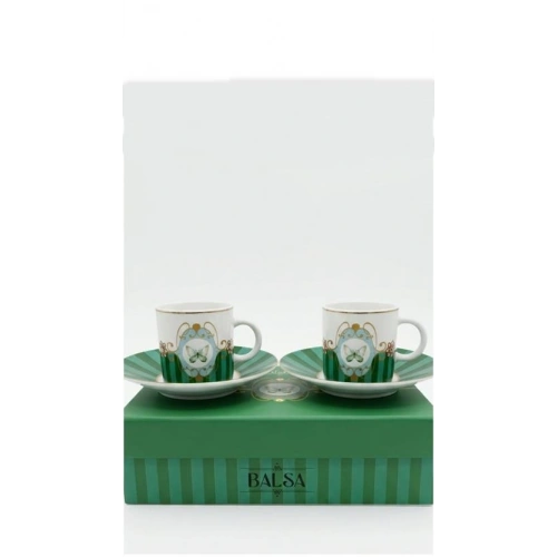 Bls 2li Porseklen Kahve Seti