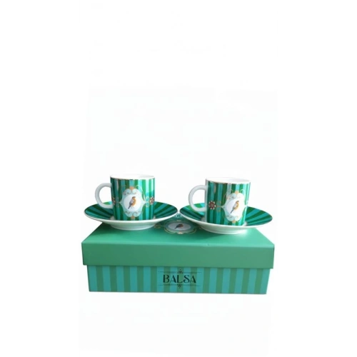 Bls 2li Porseklen Kahve Seti