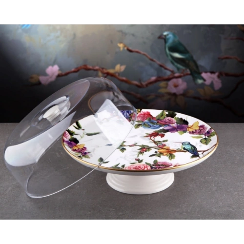 Gnl Flore Ayaklı Kek Fanusu