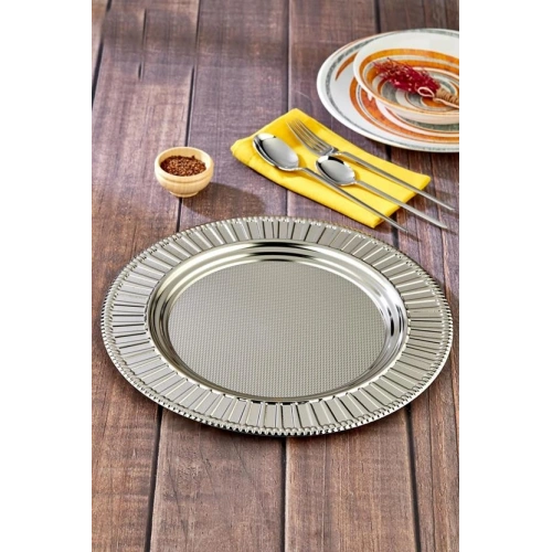 Cok Gümüş Renk Metal Supla 33cm