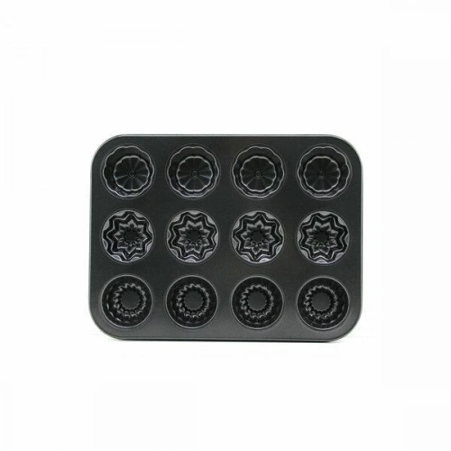 Bay 12li Metal Mufin Kalıbı