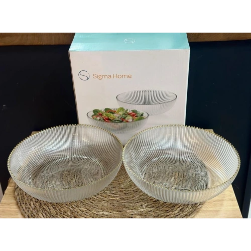 Sigma 2li Menza Salata Kase 20cm Altın Yaldız