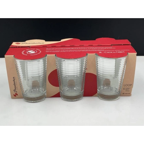 520082-6X8-Paşabahçe Logolu Bardak 215cc
