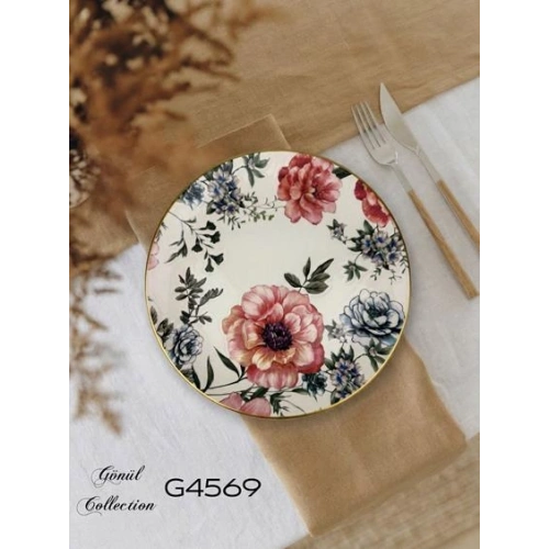Gnl Magnolya 6lı Servis Tabak