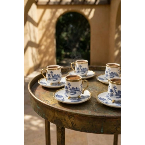 Acar Porselen 6lı Kahve Set