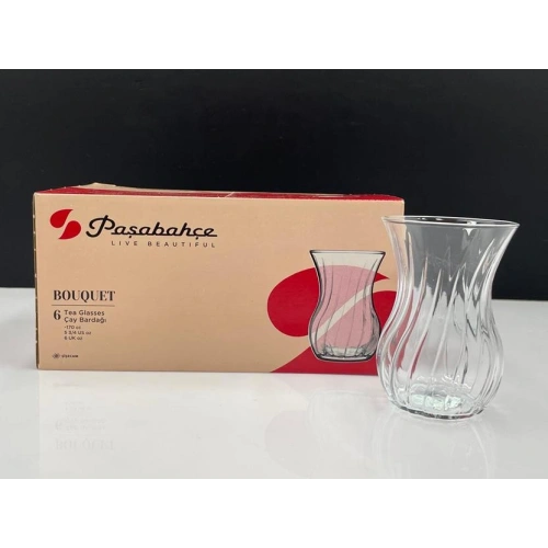 4233800-6X4-Bauquet Çay Bardağı 170cc