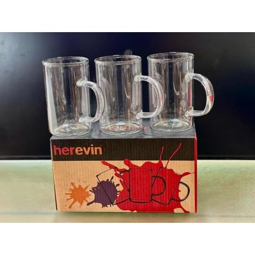 Her 200ml 3lü Borosilikat Kupa