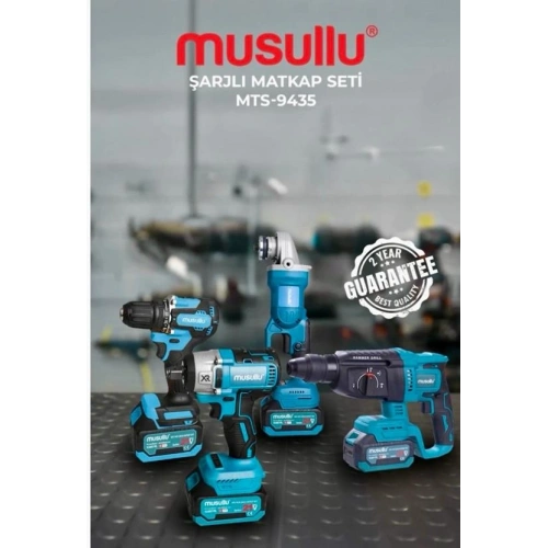 Musullu Matkap Seti