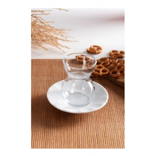 950051-1X4-Dantel Çay Seti