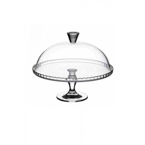 95200-1X2-Ayaklı Kek Fanus